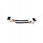 Oxidized Sterling Silver Ea..