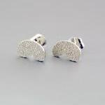 Tiny Texturized Sterling Si..